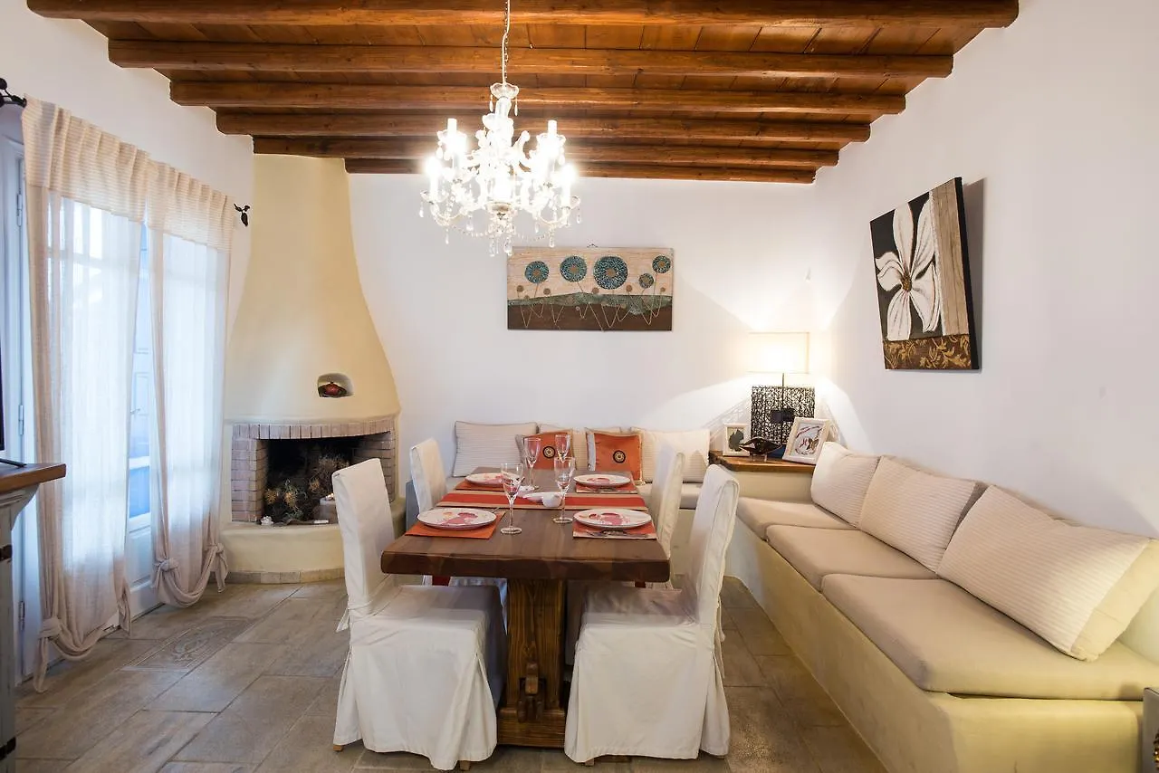 Apartment Ferienwohnung Sea Breeze Balcony Of Mykonos Agios Sostis  Griechenland