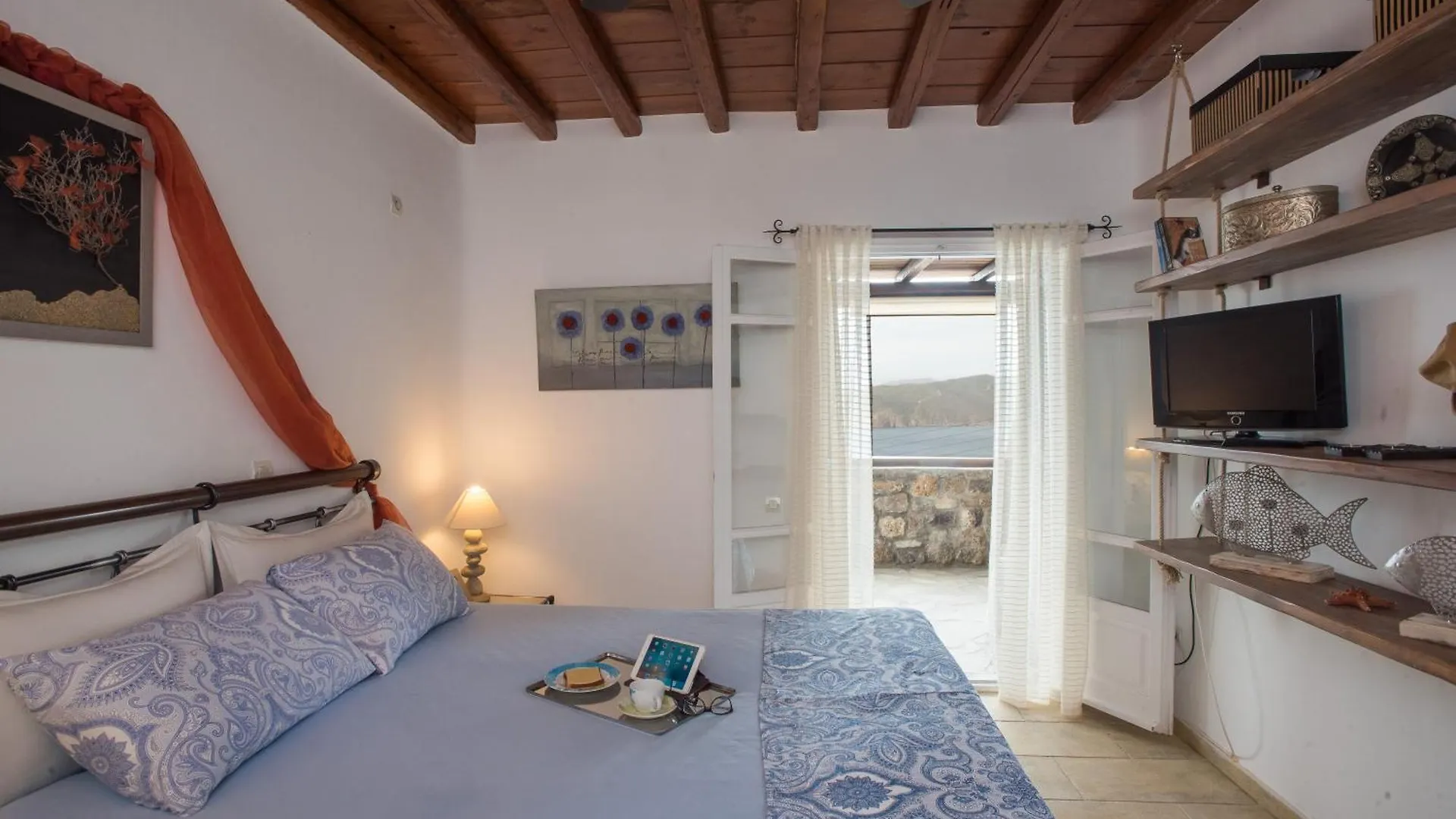 Ferienwohnung Sea Breeze Balcony Of Mykonos Agios Sostis  Griechenland