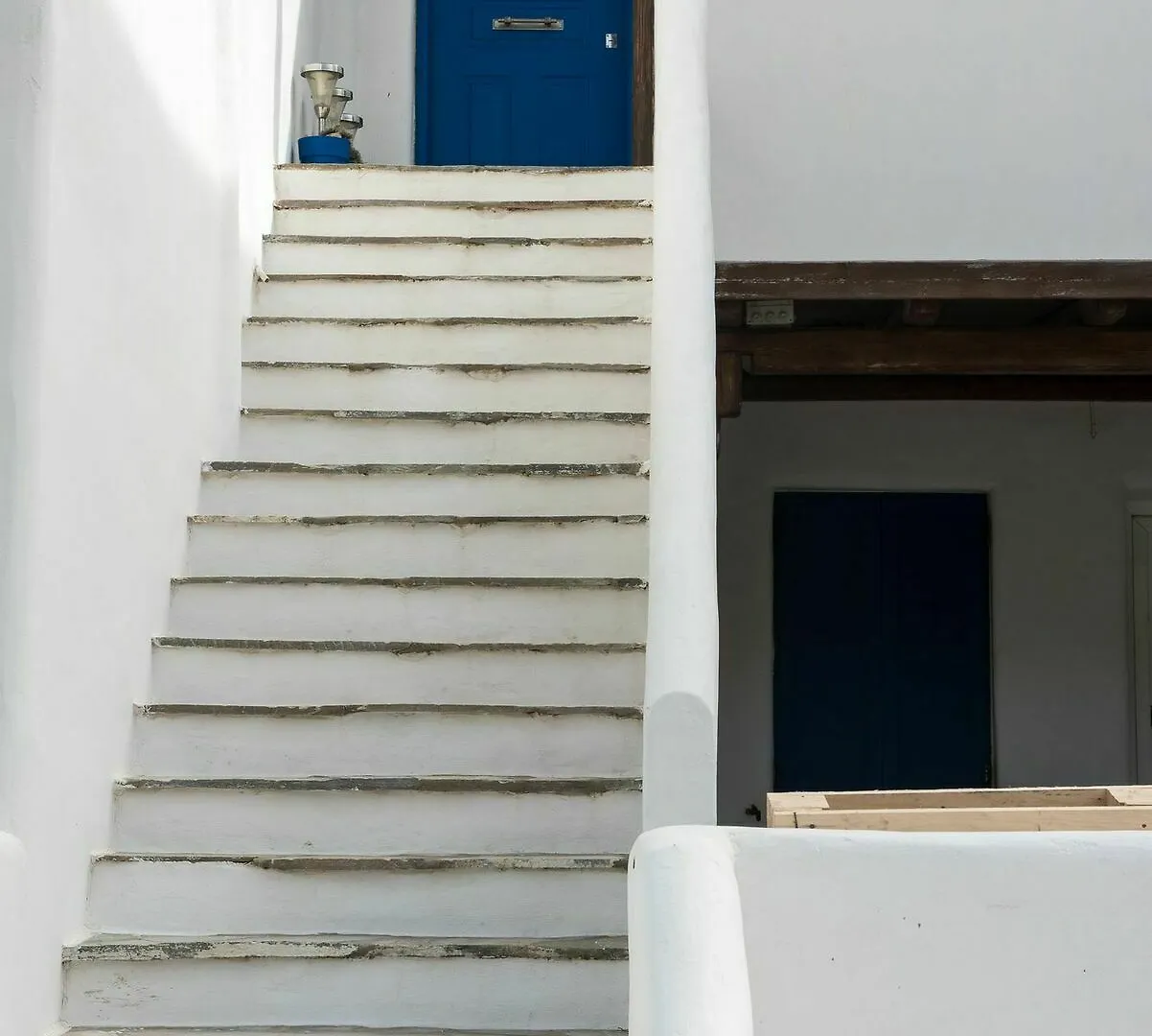 Apartment Ferienwohnung Sea Breeze Balcony Of Mykonos Agios Sostis  Griechenland