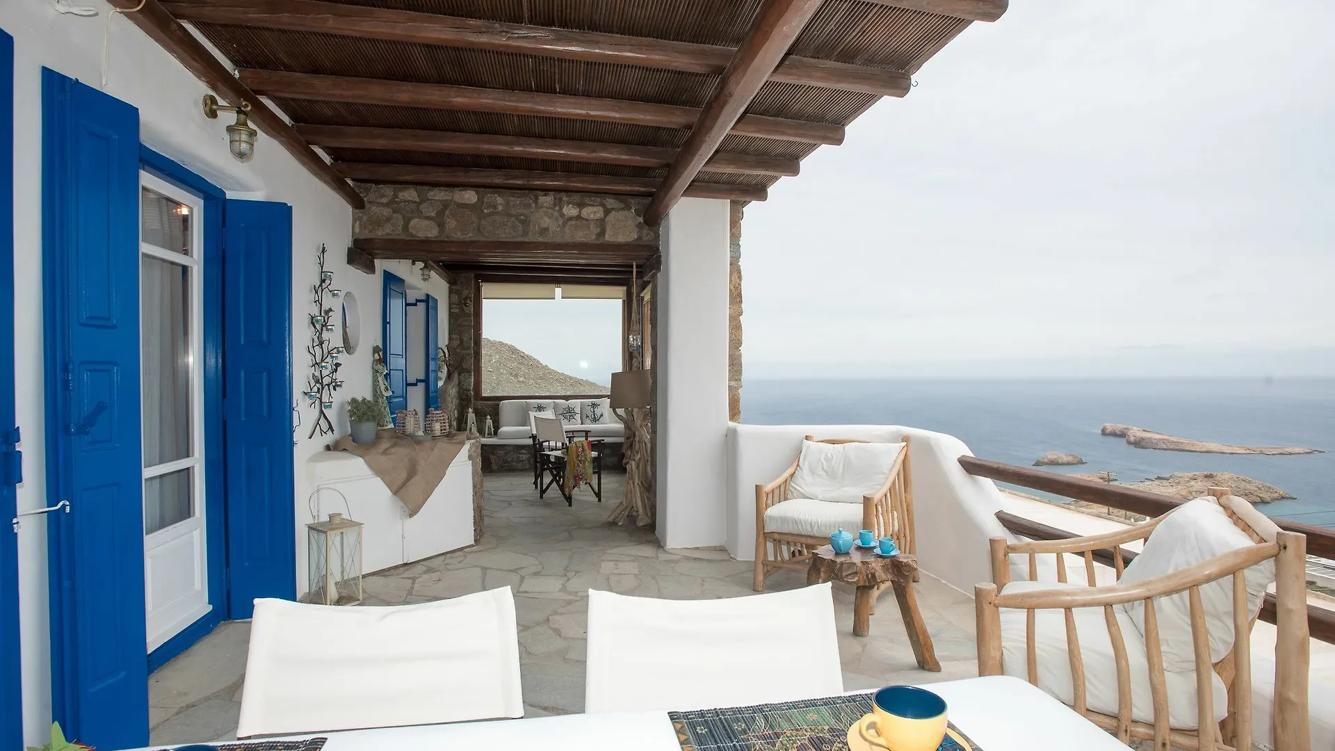 Ferienwohnung Sea Breeze Balcony Of Mykonos Agios Sostis  Griechenland